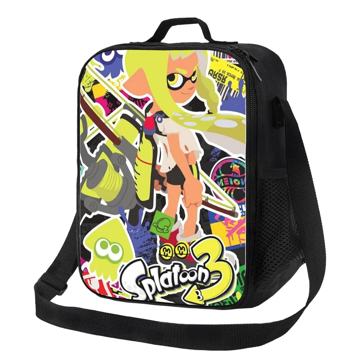 Cartoon Popular Splatoon Game Insulated Lunch Bag Bento Storage Food Boxes Portable Container Cooler Thermal Lunch Box Tote
Cartoon Popular Splatoon Game Insulated Lunch Bag Bento Storage Food Boxes Portable Container Cooler Thermal Lunch Box Tote