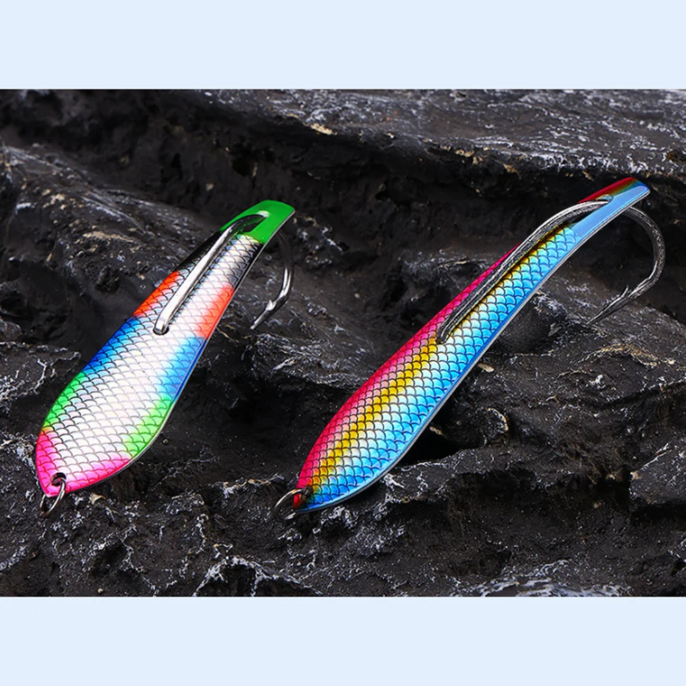 12.5cm 38.7g 3D Fish Scale Spoon Lure For Deep Sea Fishing Trolling Jig Reflective High Fish Attraction Mackerel Tuna Bait
12.5cm 38.7g 3D Fish Scale Spoon Lure For Deep Sea Fishing Trolling Jig Reflective High Fish Attraction Mackerel Tuna Bait