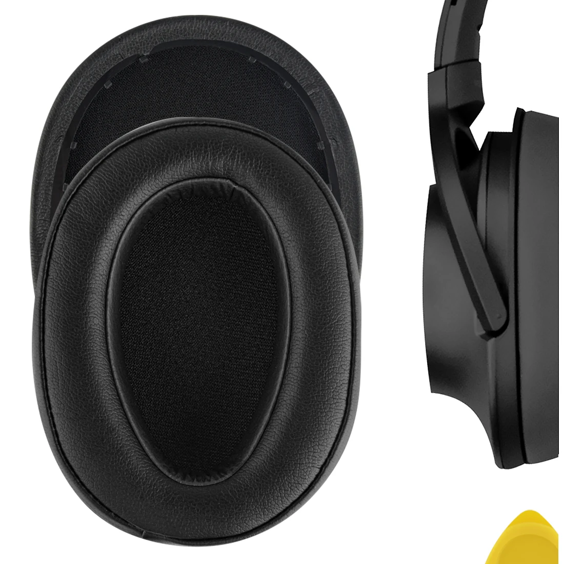 Geekria QuickFit Replacement Ear Pads for Sony MDR-100A/100AAP/H600A WH-H900N Headphones Ear Cushions, Repair Parts (Black)
Geekria QuickFit Replacement Ear Pads for Sony MDR-100A/100AAP/H600A WH-H900N Headphones Ear Cushions, Repair Parts (Black)