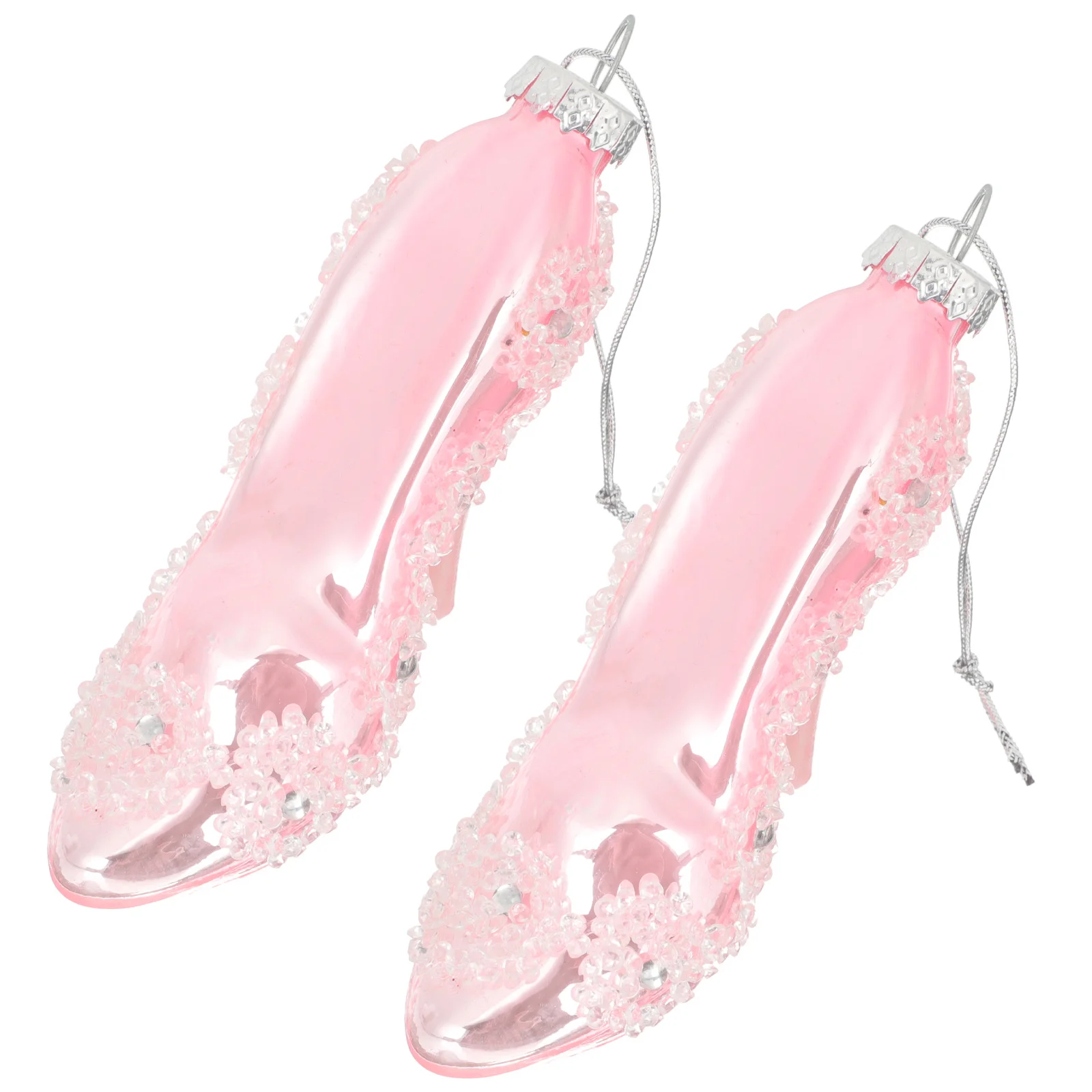 1Pair Princess Slipper Pendant High Heel Shoe Ornament for Valentine's Gift Tabletop Decor Stylish Elegant Hanging Decoration
1Pair Princess Slipper Pendant High Heel Shoe Ornament for Valentine's Gift Tabletop Decor Stylish Elegant Hanging Decoration