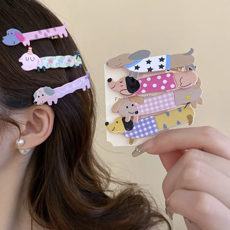 Заколка для волос с милой собакой и челкой, милая заколка в виде утконоса для девочек, заколка для волос с рисунком щенка, боковая заколка для волос, аксессуары для волос, новинка
Заколка для волос с милой собакой и челкой, милая заколка в виде утконоса для девочек, заколка для волос с рисунком щенка, боковая заколка для волос, аксессуары для волос, новинка