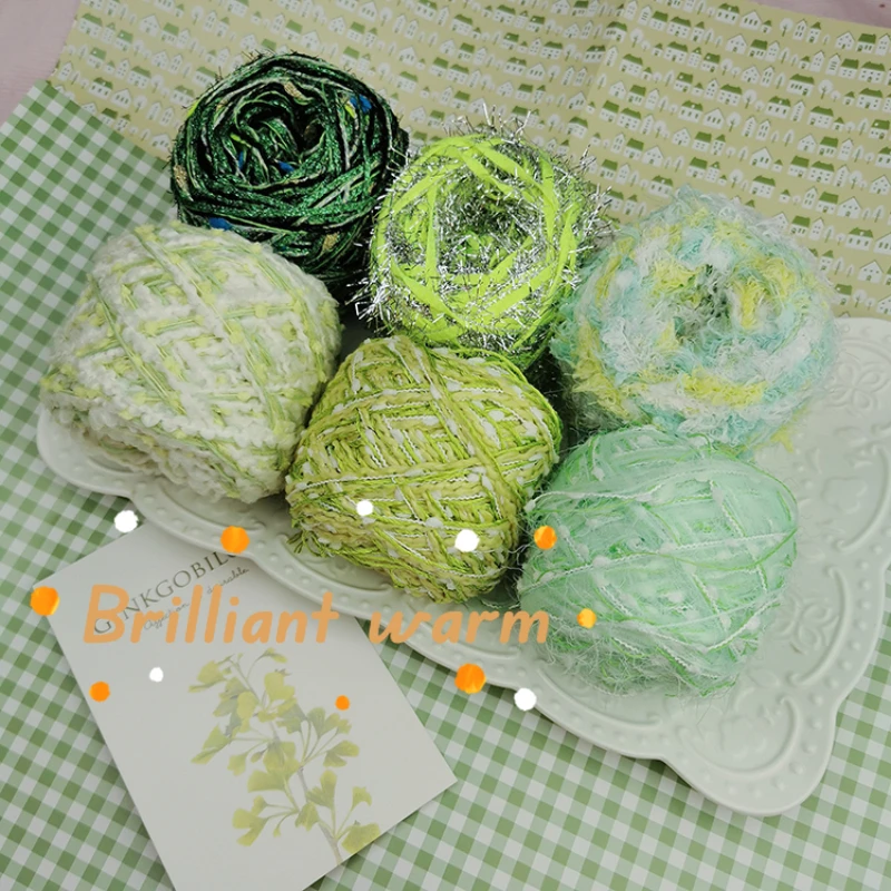 50g Green Mixed Yarn Thread,colours Small Braided Yarn Knitting Bag Diy Hand Mixed Thread Rainbow Yarn Line
50g Green Mixed Yarn Thread,colours Small Braided Yarn Knitting Bag Diy Hand Mixed Thread Rainbow Yarn Line