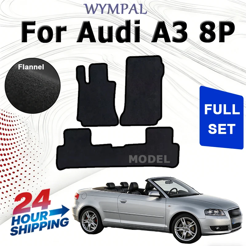 Nylon Car velour mats for Audi A3 8P hatchback Sportback convertible (2003 2004 2005 2006 2007 2008 2009 2010 2011) -black
Nylon Car velour mats for Audi A3 8P hatchback Sportback convertible (2003 2004 2005 2006 2007 2008 2009 2010 2011) -black
