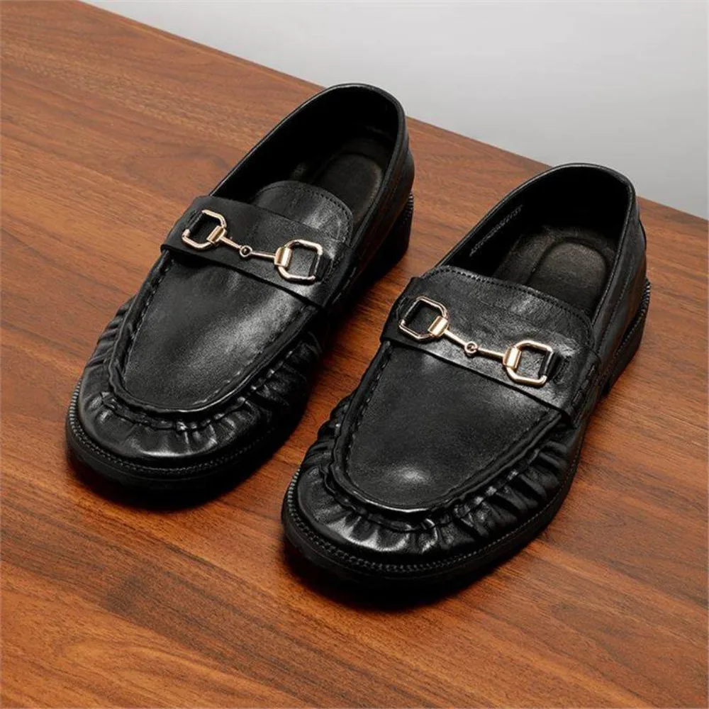 Vintage Washed Loafers for Men Breathable Soft Sole Slip on Lazy Casual Leather Shoes for Summer
Vintage Washed Loafers for Men Breathable Soft Sole Slip on Lazy Casual Leather Shoes for Summer