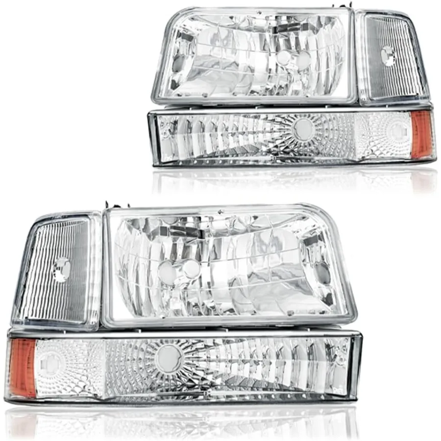 Headlight Assembly Headlights Kit Compatible with 19921996 F150 F250 F350 and 19921996 Bronco Replacement Headlamp Bumper Lamp
Headlight Assembly Headlights Kit Compatible with 19921996 F150 F250 F350 and 19921996 Bronco Replacement Headlamp Bumper Lamp