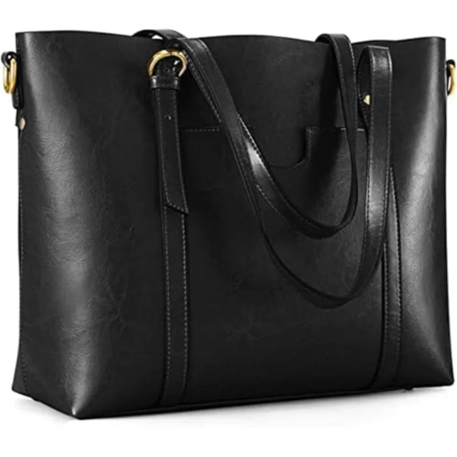 Kattee Genuine Leather Women Tote Bag Soft Handbags Vintage Shoulder Purses Fashion Top Handle Bag Large Capacity
Kattee Genuine Leather Women Tote Bag Soft Handbags Vintage Shoulder Purses Fashion Top Handle Bag Large Capacity