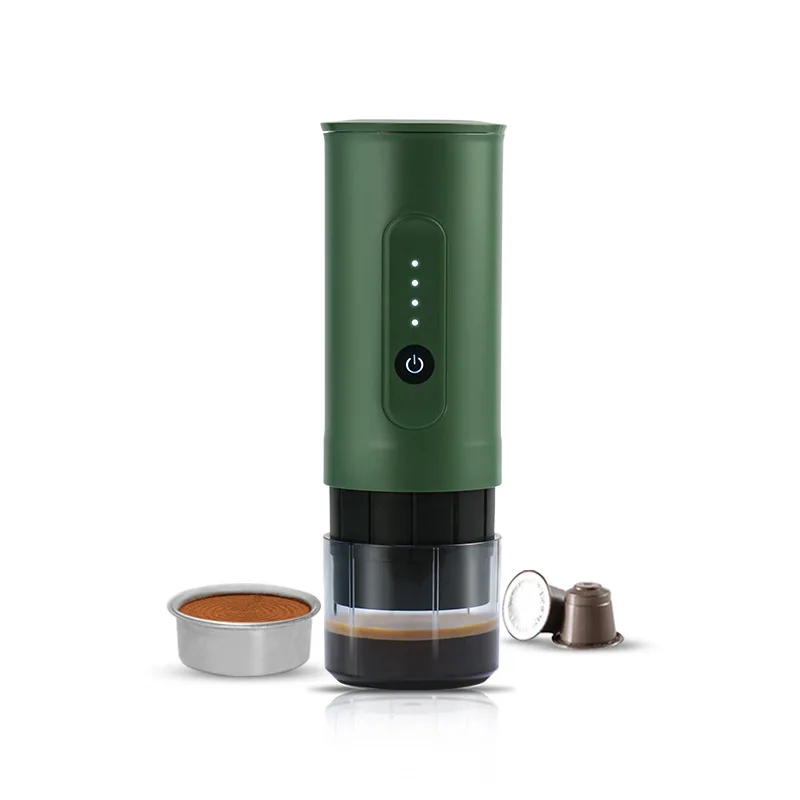 Portable outdoor espresso machine, handheld electric coffee powder capsule dual-purpose travel car charging
Portable outdoor espresso machine, handheld electric coffee powder capsule dual-purpose travel car charging
