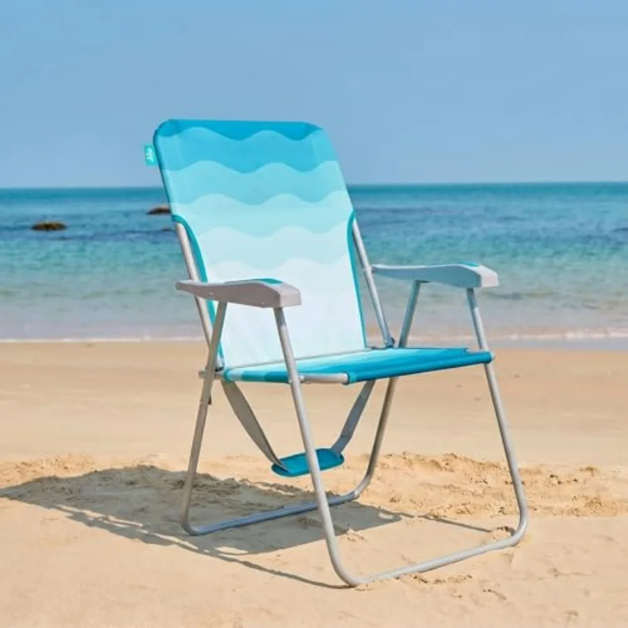 Folding Beach Chair for Adults: Aluminum Frame, Navy Blue, Lightweight with Shoulder Straps Hard Armrests, 300lb Capacity for O
Folding Beach Chair for Adults: Aluminum Frame, Navy Blue, Lightweight with Shoulder Straps Hard Armrests, 300lb Capacity for O