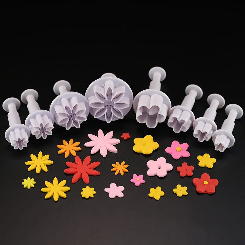 3Pcs/Set Mini Heart Flower Mold Plastic Plunger DIY Cake Decorating Tools Fondant Sugar Craft Biscuit Cookies Cutter Mould
3Pcs/Set Mini Heart Flower Mold Plastic Plunger DIY Cake Decorating Tools Fondant Sugar Craft Biscuit Cookies Cutter Mould