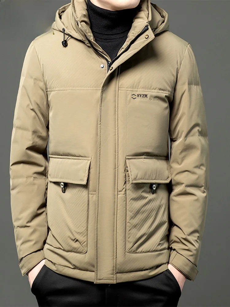 Высококачественная мужская деловая повседневная куртка с капюшоном на пуху TUCANO 2025, зима, Новое поступление, двухслойная клееная ткань, водонепроницаемая...
Высококачественная мужская деловая повседневная куртка с капюшоном на пуху TUCANO 2025, зима, Новое поступление, двухслойная клееная ткань, водонепроницаемая...