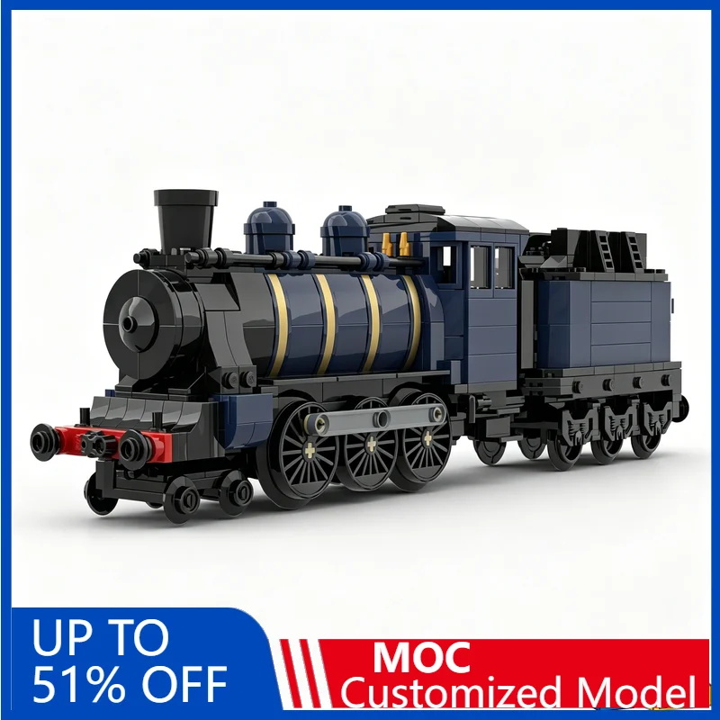592Pcs Orient Express 4-6-0 Steam Train (6-Wide) Cool Building Blocks Diy Educational Assembly Toy Classic Train Display Gifts
592Pcs Orient Express 4-6-0 Steam Train (6-Wide) Cool Building Blocks Diy Educational Assembly Toy Classic Train Display Gifts