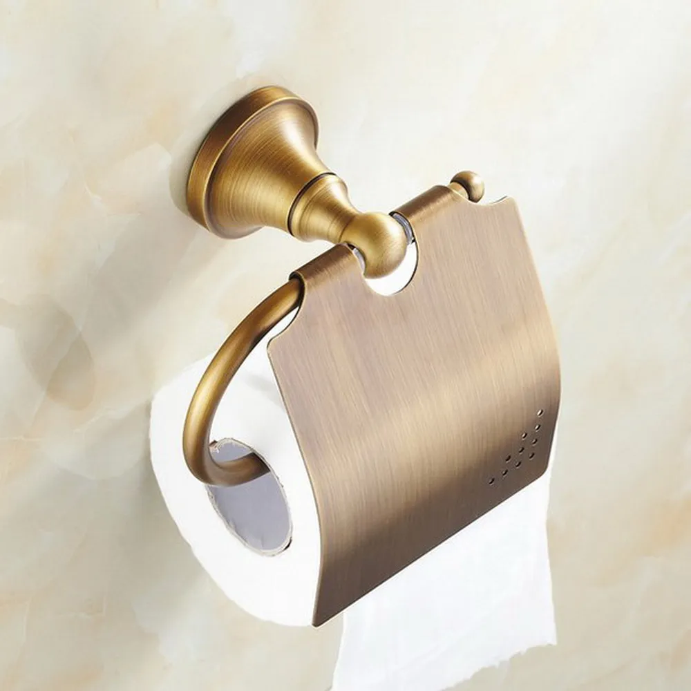 Vintage Retro Antique Brass Wall Mounted Bathroom Toilet Paper Roll Holder Bathroom Accessory mba131
Vintage Retro Antique Brass Wall Mounted Bathroom Toilet Paper Roll Holder Bathroom Accessory mba131