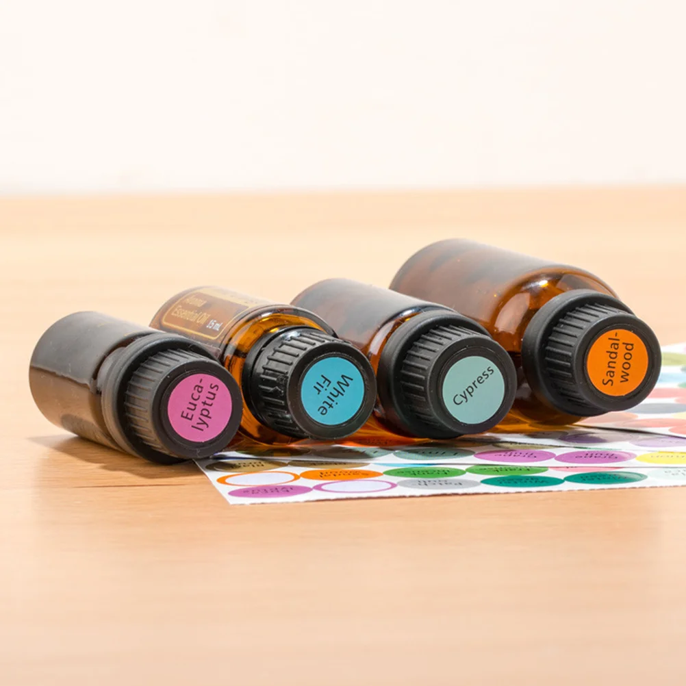 10 Pcs Essential Oil Stickers Perfume Bottle Adhesive Packaging Labels Marker Rounded Tag
10 Pcs Essential Oil Stickers Perfume Bottle Adhesive Packaging Labels Marker Rounded Tag