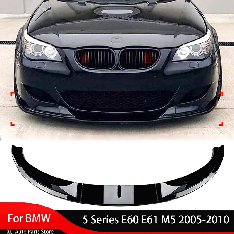Передний спойлер для бампера, нижний сплиттер для BMW 5 серии E60 E61 M5 2005-2010, комплект для тела, защита для передней юбки, передняя лопатка
Передний спойлер для бампера, нижний сплиттер для BMW 5 серии E60 E61 M5 2005-2010, комплект для тела, защита для передней юбки, передняя лопатка