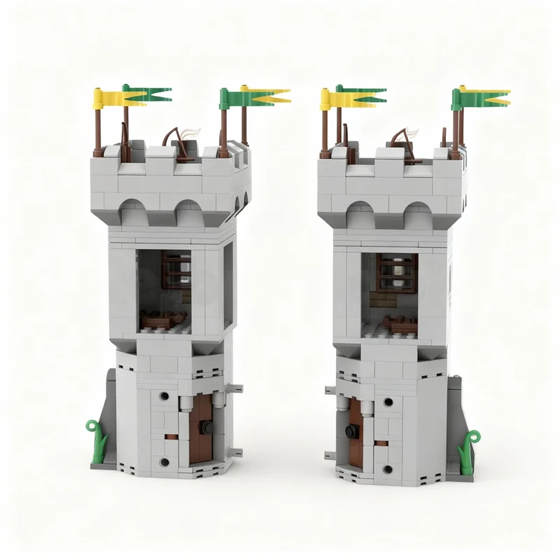 592PCS MOC Street View Modular Castle Watchtower Extended Model Custom Building Blocks Architecture DIY Assembly Display Gift
592PCS MOC Street View Modular Castle Watchtower Extended Model Custom Building Blocks Architecture DIY Assembly Display Gift