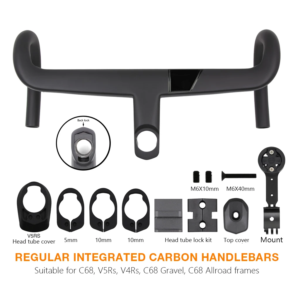 Для рамы V5rs CC.01 Aero Интегрированный руль из углеродного волокна для дорожного велосипеда 370–430 мм Бесплатно для адаптера V5rs, C68/V4rs опционально
Для рамы V5rs CC.01 Aero Интегрированный руль из углеродного волокна для дорожного велосипеда 370–430 мм Бесплатно для адаптера V5rs, C68/V4rs опционально