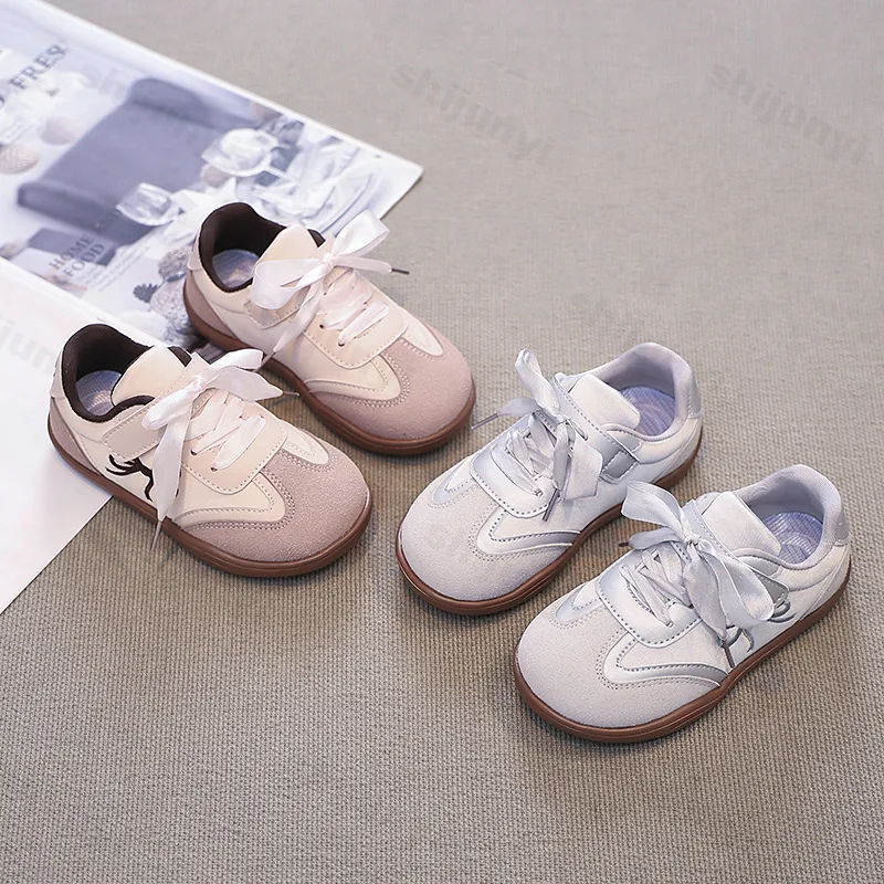 Children Casual Shoes Spring 2026 Girls Autumn New Fashion Korean Soft Bottom Anti-slippery Versatile Sweet Bow Princess Shoes
Children Casual Shoes Spring 2026 Girls Autumn New Fashion Korean Soft Bottom Anti-slippery Versatile Sweet Bow Princess Shoes