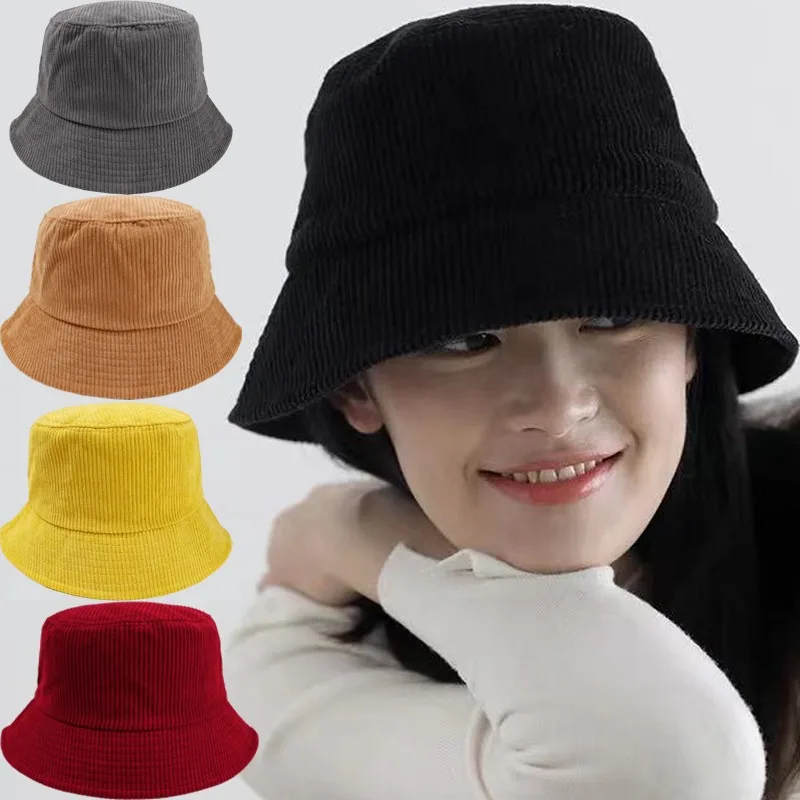 7colors Vintage Corduroy Sun Hat Wide Brim Bucket Hat UV Protection Fisherman Cap for Unisex Outdoor Fashion Autumn Winter Cap
7colors Vintage Corduroy Sun Hat Wide Brim Bucket Hat UV Protection Fisherman Cap for Unisex Outdoor Fashion Autumn Winter Cap