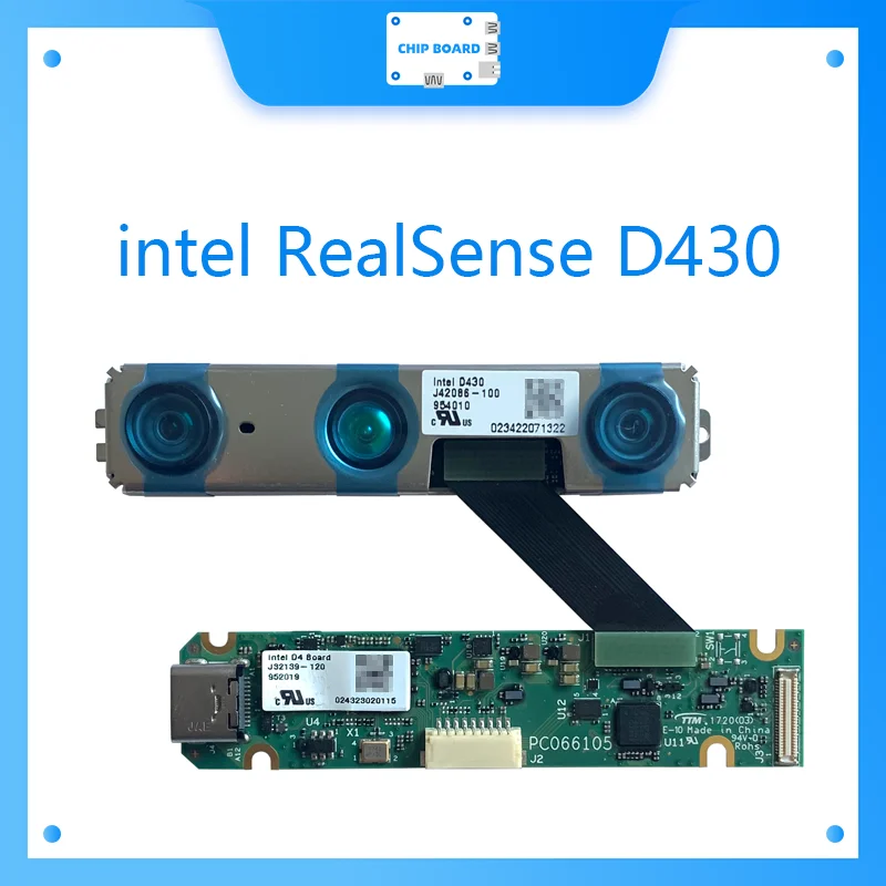 Intel® RealSense™ Depth Module D430 + Vision Processor D4 Board Bundle (10 Pack)
Intel® RealSense™ Depth Module D430 + Vision Processor D4 Board Bundle (10 Pack)