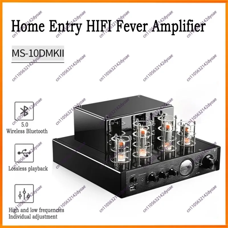 MS-10D Fever Amplifier 25W*2 HiFi Amplifier Vacuum Tube Amplifier Support Bluetooth USB Optical Coaxial Bass Input
MS-10D Fever Amplifier 25W*2 HiFi Amplifier Vacuum Tube Amplifier Support Bluetooth USB Optical Coaxial Bass Input