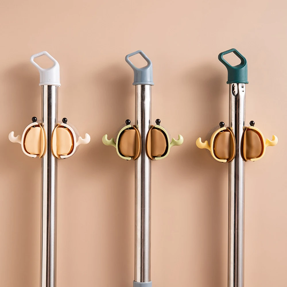 Cartoon Punch-Free Crab-Shaped Mop Clip Stylish Hole-free Install Mop Holder For Washroom
Cartoon Punch-Free Crab-Shaped Mop Clip Stylish Hole-free Install Mop Holder For Washroom