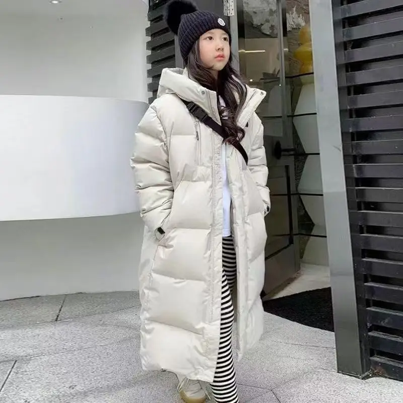 Winter Teen Girls long Warm Thick padded jacket kids Parkas Casual Hooded Down cotton coat Kids Outerwear 5-14 Y Child Clothes
Winter Teen Girls long Warm Thick padded jacket kids Parkas Casual Hooded Down cotton coat Kids Outerwear 5-14 Y Child Clothes