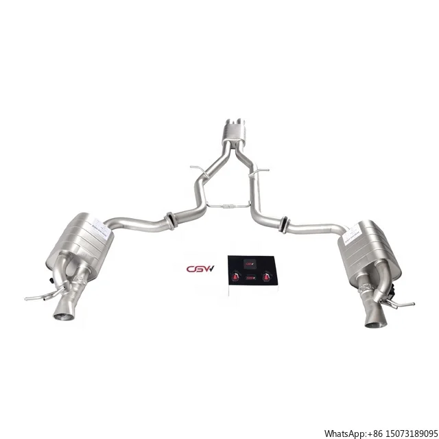 Самый популярный титановый глушитель Catback по оптовым ценам для W218 CLS300 350 320 260 E320 3.5 2.0T 3.0T
Самый популярный титановый глушитель Catback по оптовым ценам для W218 CLS300 350 320 260 E320 3.5 2.0T 3.0T