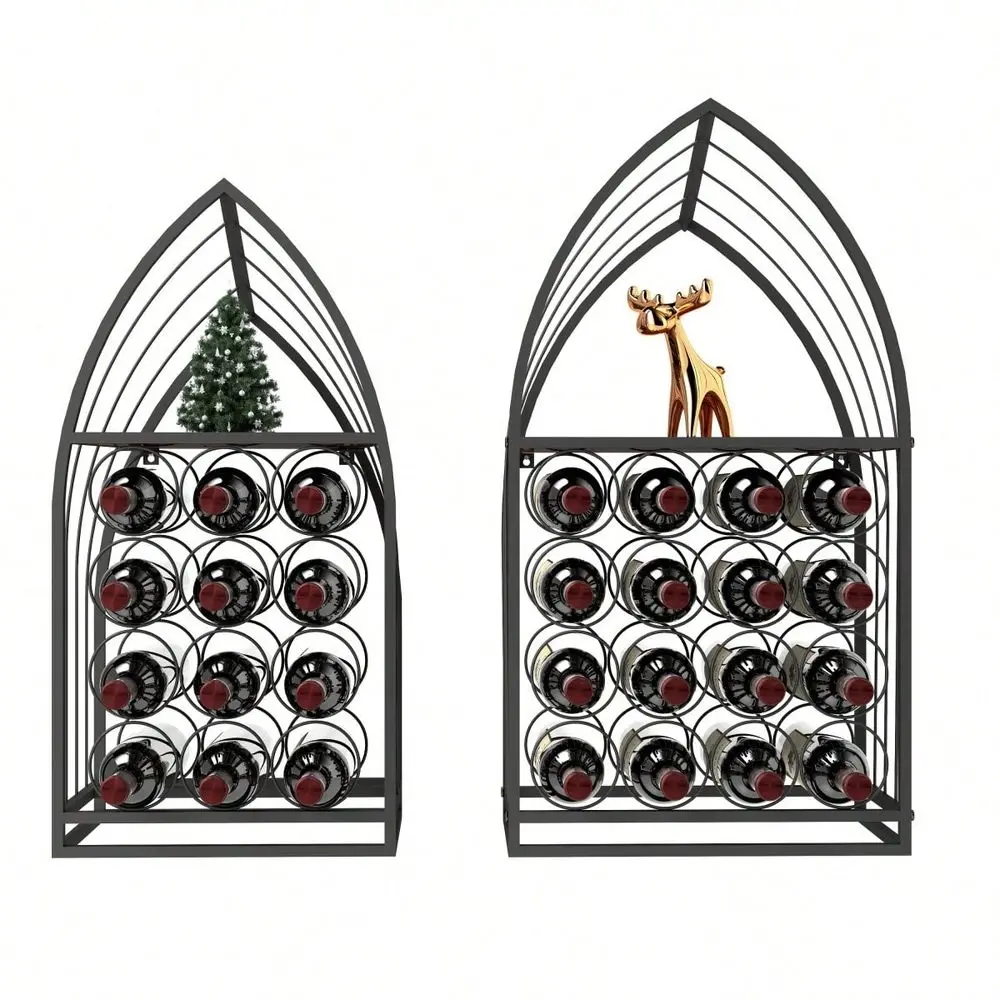 Sailboat Shaped Wine Cabinet Rack, 2 Piece Display Rack, Freestanding Wine Cabinet With Bottle Storage, Spirits And Wine Ba
Sailboat Shaped Wine Cabinet Rack, 2 Piece Display Rack, Freestanding Wine Cabinet With Bottle Storage, Spirits And Wine Ba