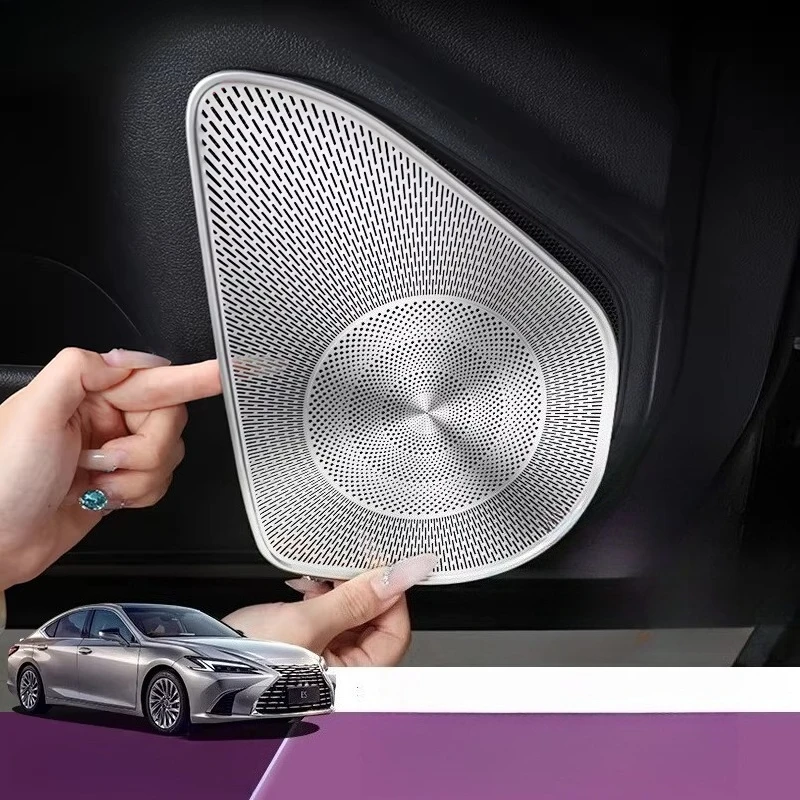For Lexus ES200 300h 2018-2025 Door horn cover stainless steel audio panel protection cover interior modification
For Lexus ES200 300h 2018-2025 Door horn cover stainless steel audio panel protection cover interior modification