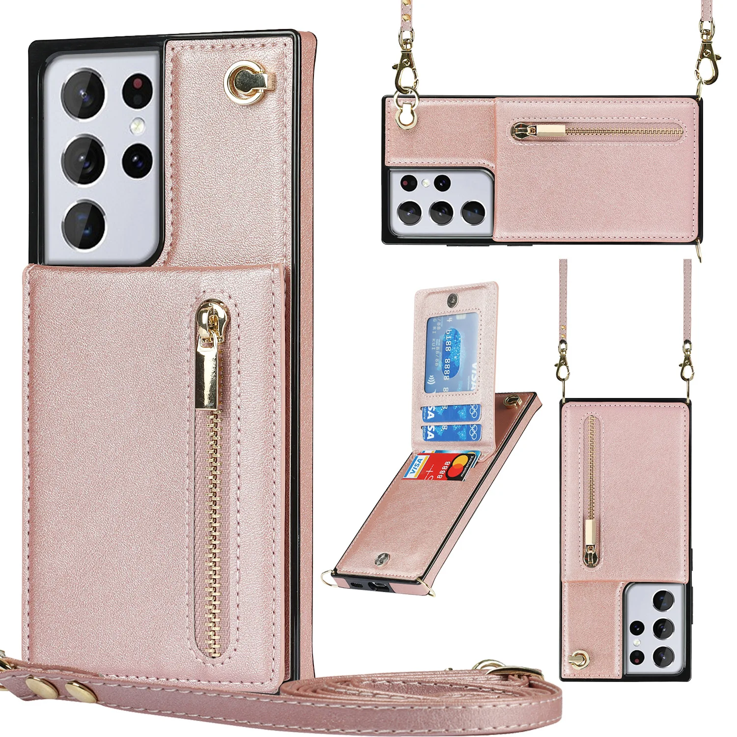 Suitable for luxury iPhone 15 14 13 12 11 crossbody phone case XS XR 8 7 6 wallet, phone protection case, zipper leather case
Suitable for luxury iPhone 15 14 13 12 11 crossbody phone case XS XR 8 7 6 wallet, phone protection case, zipper leather case