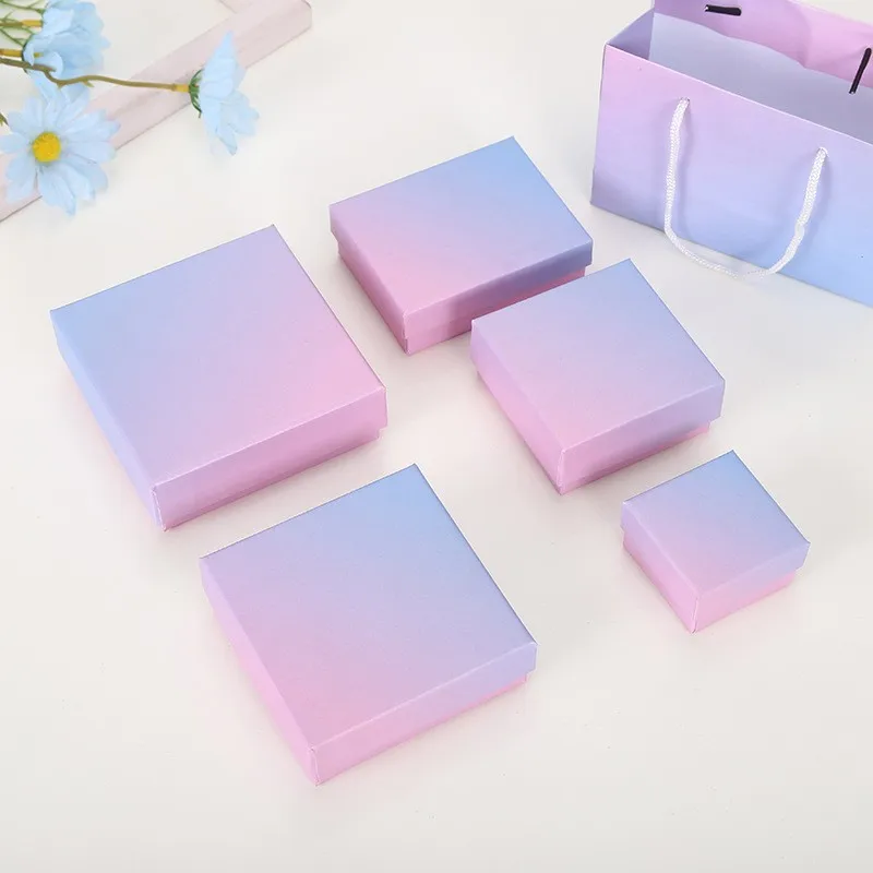 5X5X3Cm Cardboard Jewelry Gift Box Empty Ring Earring Necklace Packaging Wholesale Present Storage Display Boxes 
5X5X3Cm Cardboard Jewelry Gift Box Empty Ring Earring Necklace Packaging Wholesale Present Storage Display Boxes