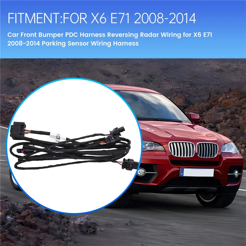 Прочно 61129244423 Жгут проводов переднего бампера PDC для BMW X6 E71 2008-2014, жгут проводов датчика парковки
Прочно 61129244423 Жгут проводов переднего бампера PDC для BMW X6 E71 2008-2014, жгут проводов датчика парковки