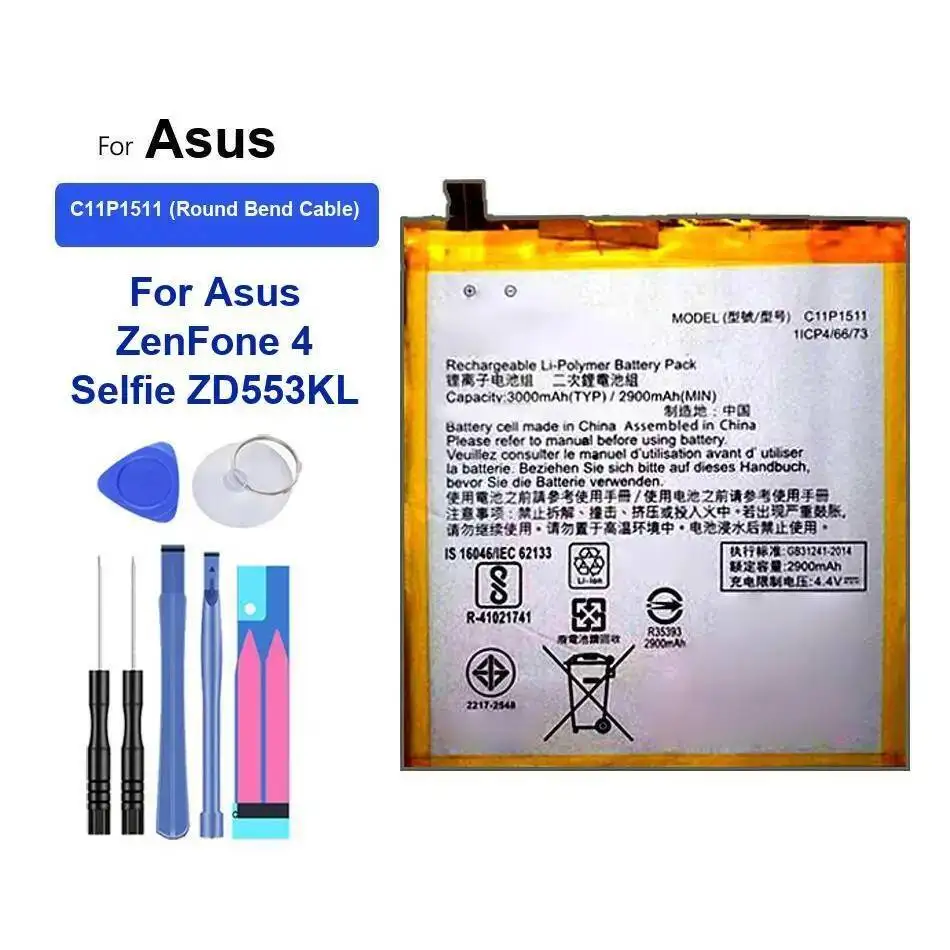 5000mAh Long-Lasting Battery for ASUS Zenfone 4 Z01KD ZE554KL C11P1618
5000mAh Long-Lasting Battery for ASUS Zenfone 4 Z01KD ZE554KL C11P1618