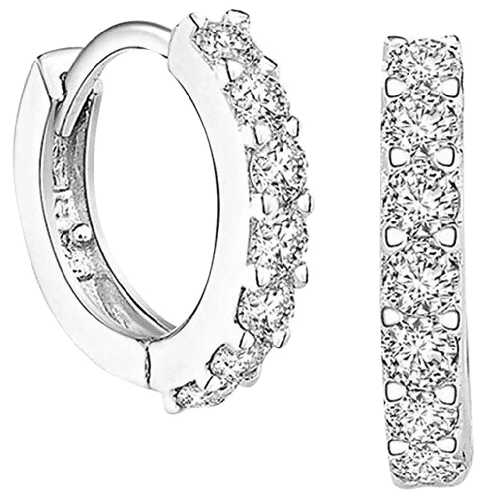 Women's Solid Color Exquisite Earrings For Women 925 Sterling Silver Hoop Earrings New Design Wedding 2024 Jewelry Supplies Gift
Women's Solid Color Exquisite Earrings For Women 925 Sterling Silver Hoop Earrings New Design Wedding 2024 Jewelry Supplies Gift