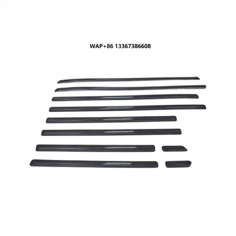 High Quality Carbon Fiber G-Class Trim Strips on Both Sides of the Car
High Quality Carbon Fiber G-Class Trim Strips on Both Sides of the Car