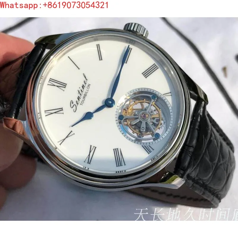 The Great Qin Empire Coaxial Tourbillon 818.860 Similar to ST8240 Tourbillon Watch. American Crocodile Leather Belt
The Great Qin Empire Coaxial Tourbillon 818.860 Similar to ST8240 Tourbillon Watch. American Crocodile Leather Belt