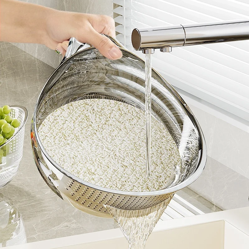 Rice Washing Filter Strainer Washing Bowl Drainer Scoop Water Rice Fruit Basin Vegetable Washing Basket Rice Washing Basket
Rice Washing Filter Strainer Washing Bowl Drainer Scoop Water Rice Fruit Basin Vegetable Washing Basket Rice Washing Basket