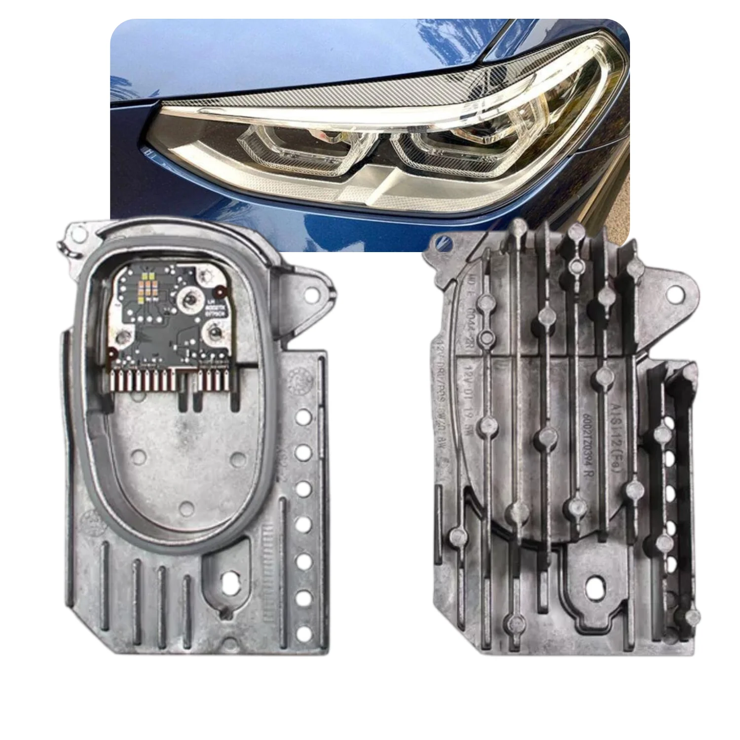 G01 G02 G08 6002TZ0393 6002TZ0394 Car Accessories LED Headlight DRL Turn Signal Light Ballast for BMW X3 X4 2020 2021 2022
G01 G02 G08 6002TZ0393 6002TZ0394 Car Accessories LED Headlight DRL Turn Signal Light Ballast for BMW X3 X4 2020 2021 2022