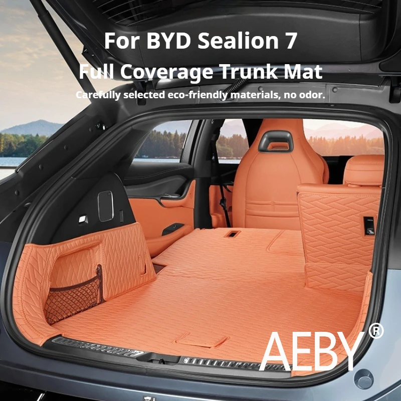 AEBY For BYD Sealion 7 2024 Custom Fit Full Coverage Trunk Mat Waterproof Anti-Slip Cargo Liner, Car Boot Floor Protection
AEBY For BYD Sealion 7 2024 Custom Fit Full Coverage Trunk Mat Waterproof Anti-Slip Cargo Liner, Car Boot Floor Protection
