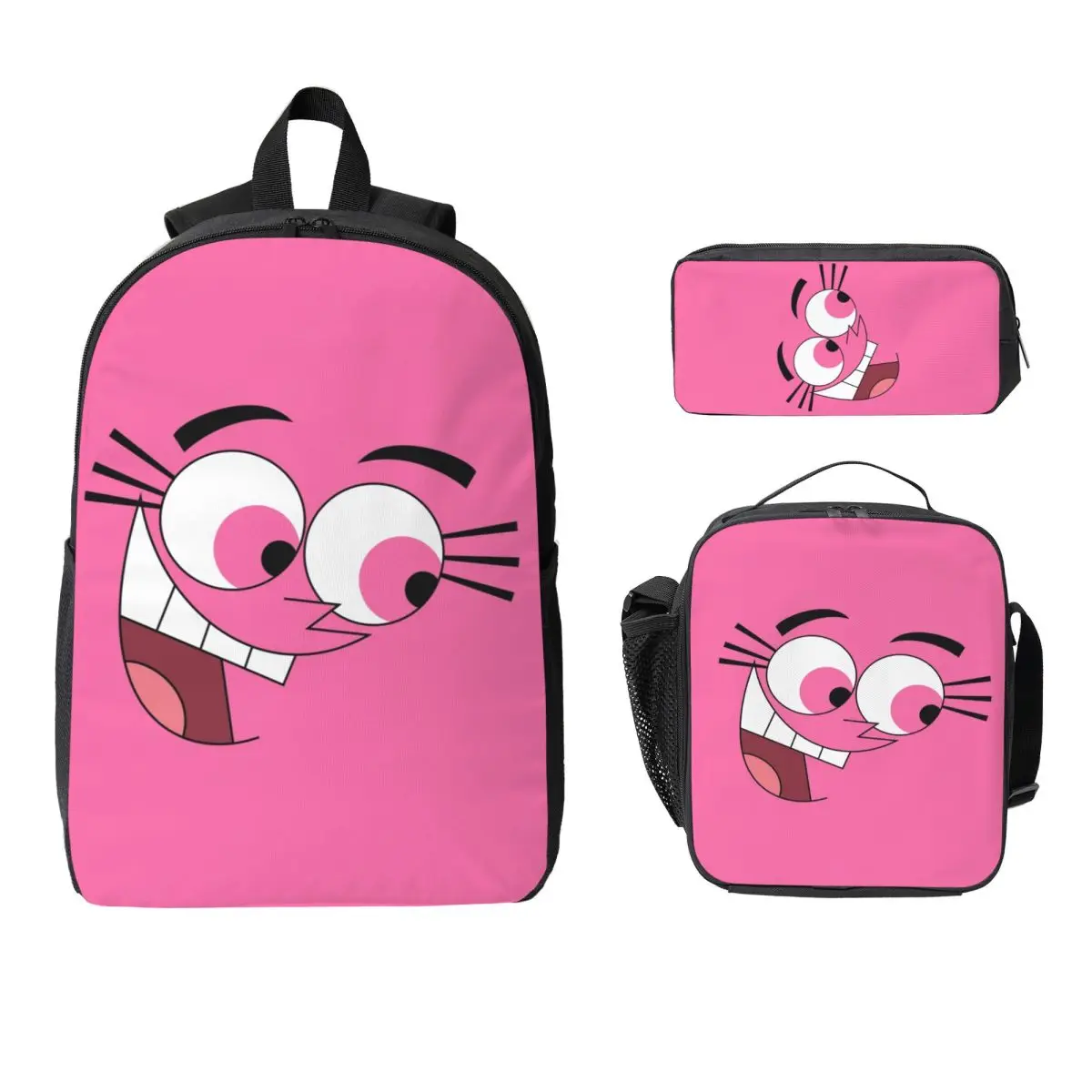 Fairly Oddparents - Wanda Backpack Student Boys Girl BookBag School Bag Laptop Shoulder Bags 3ps Insulated Lunch Bag Pencil Case
Fairly Oddparents - Wanda Backpack Student Boys Girl BookBag School Bag Laptop Shoulder Bags 3ps Insulated Lunch Bag Pencil Case