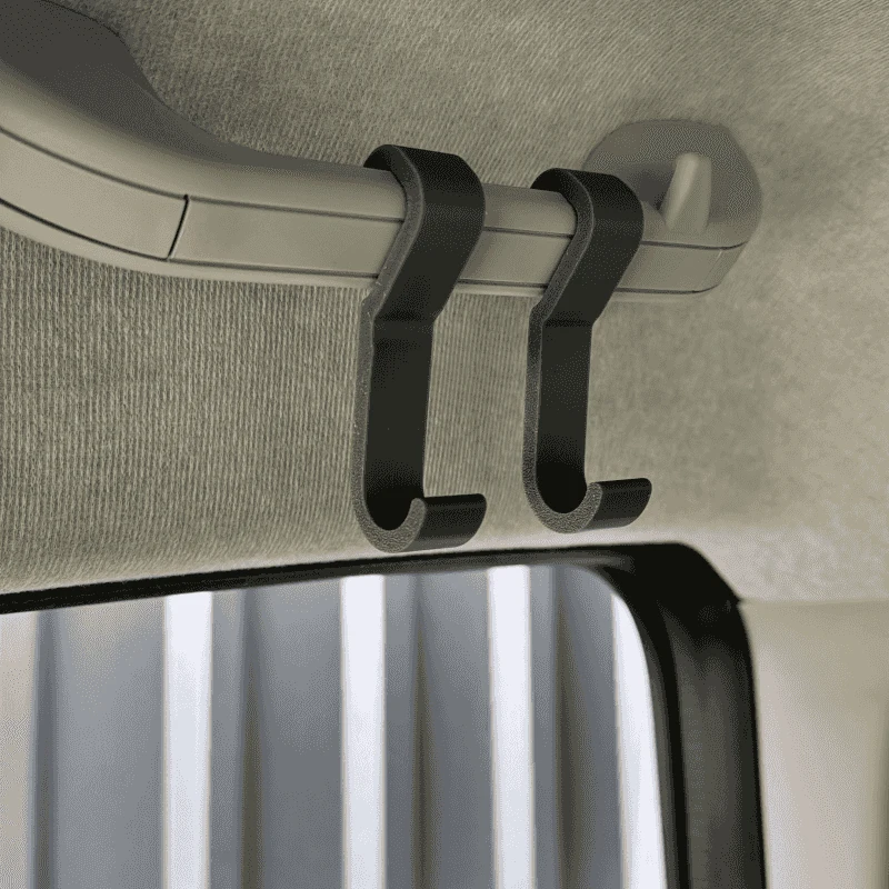 RV Handle Clothes Hook Multipurpose Hanging Hook for Camper Van Interior Storage Organizer
RV Handle Clothes Hook Multipurpose Hanging Hook for Camper Van Interior Storage Organizer