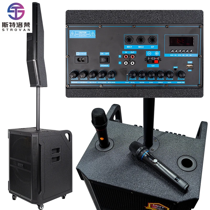Portable Professional Ative Column Speakers pa Sound System Church Dj Bars Outdoor 15 Inch Column Array Speaker with Microphone
Portable Professional Ative Column Speakers pa Sound System Church Dj Bars Outdoor 15 Inch Column Array Speaker with Microphone