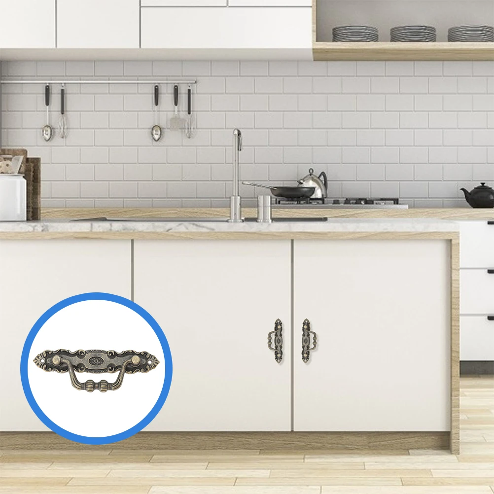 3pcs Vintage Door Handles Ring Drawer Pulls Drawer Vintage Decorative Handles Zinc Alloy Decorative Hardware Rust
3pcs Vintage Door Handles Ring Drawer Pulls Drawer Vintage Decorative Handles Zinc Alloy Decorative Hardware Rust