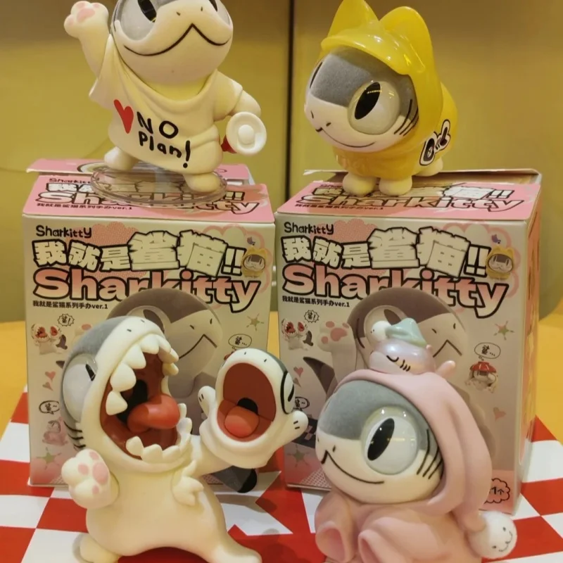New Genuine Sharkitty Ver.1 Series Flocking Blind Box Kawaii Figure Surprise Box Desk Decor Ornament Mysterio Birthday Gift
New Genuine Sharkitty Ver.1 Series Flocking Blind Box Kawaii Figure Surprise Box Desk Decor Ornament Mysterio Birthday Gift