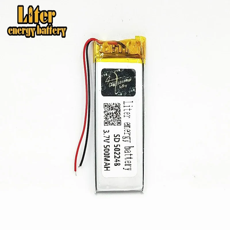 Полимерная литиевая батарея 502248 502050 500 мАч, 3,7 В, Bluetooth-гарнитура, специальный аккумулятор для цифровых продуктов, 3,7 В, литий-ионный аккумулятор
Полимерная литиевая батарея 502248 502050 500 мАч, 3,7 В, Bluetooth-гарнитура, специальный аккумулятор для цифровых продуктов, 3,7 В, литий-ионный аккумулятор