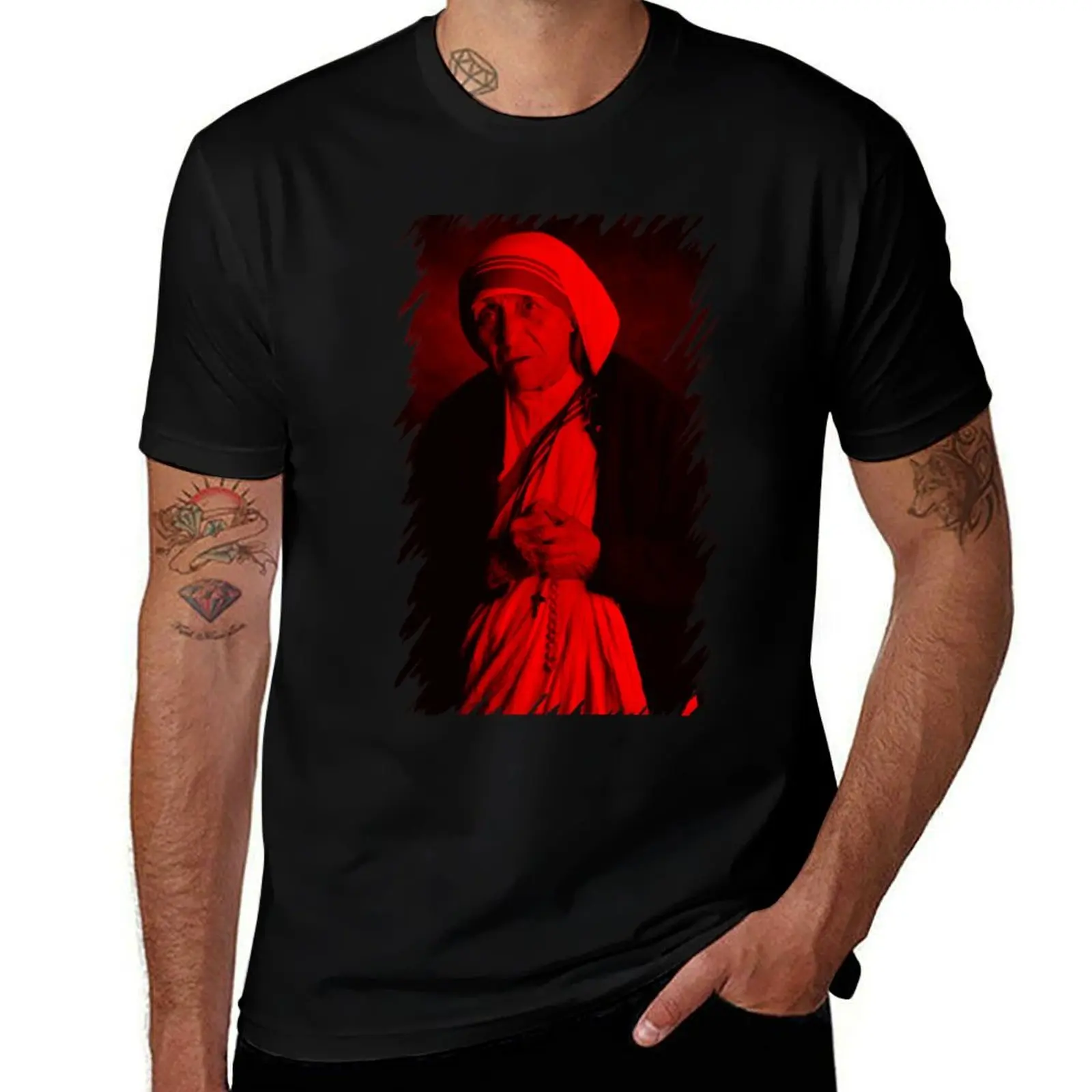 Mother Teresa - Celebrity T-Shirt man t shirts graphic t shirt man casual T-Shirt
Mother Teresa - Celebrity T-Shirt man t shirts graphic t shirt man casual T-Shirt