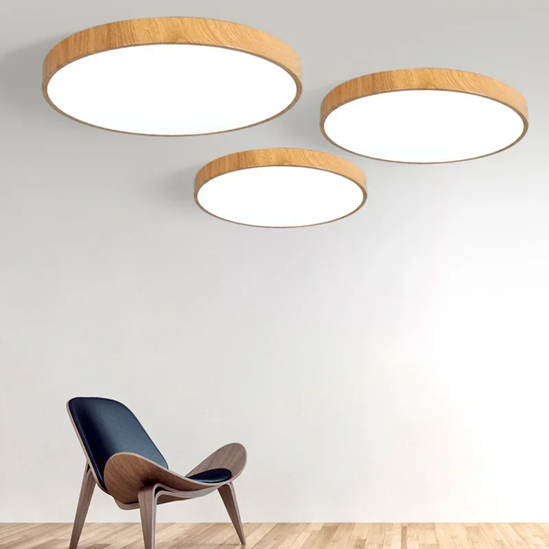Ultra-thin Wood Grain LED Ceiling Light Modern Lamp Living Room Lighting Fixture Bedroom Kitchen Surface Mount Flush Panel
Ultra-thin Wood Grain LED Ceiling Light Modern Lamp Living Room Lighting Fixture Bedroom Kitchen Surface Mount Flush Panel