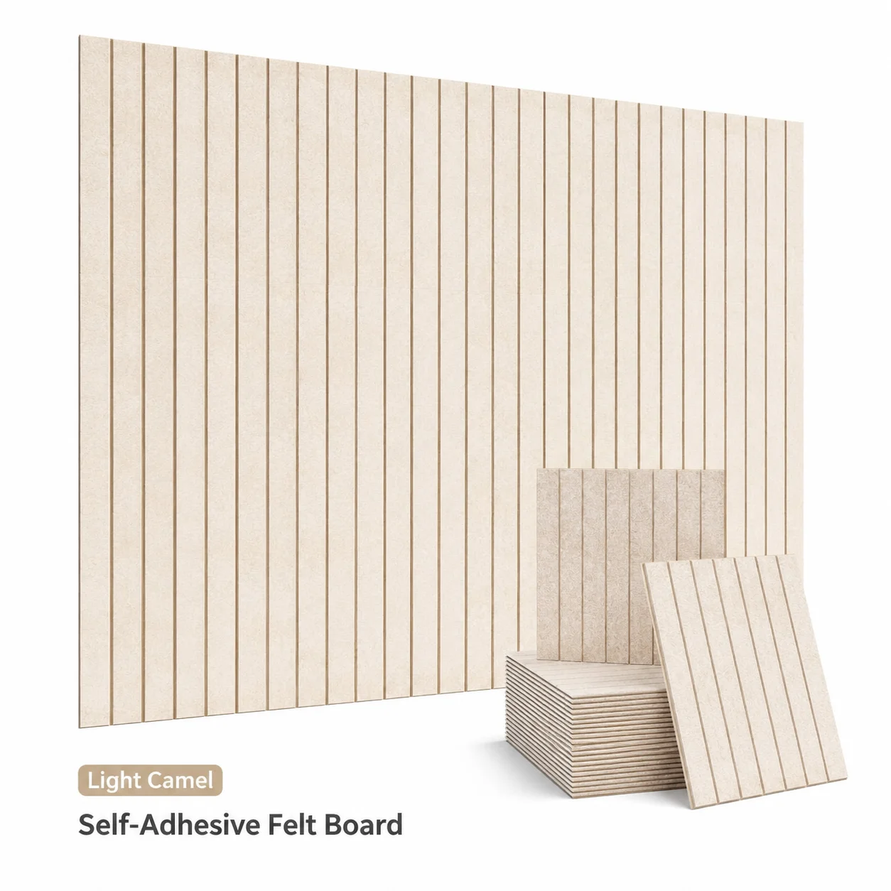 GOOGO Self-Adhesive Felt Bulletin Board Set Light Camel 30x30cm Wall Pin Board Tiles for Wallpaper Wood Home Office Decor
GOOGO Self-Adhesive Felt Bulletin Board Set Light Camel 30x30cm Wall Pin Board Tiles for Wallpaper Wood Home Office Decor