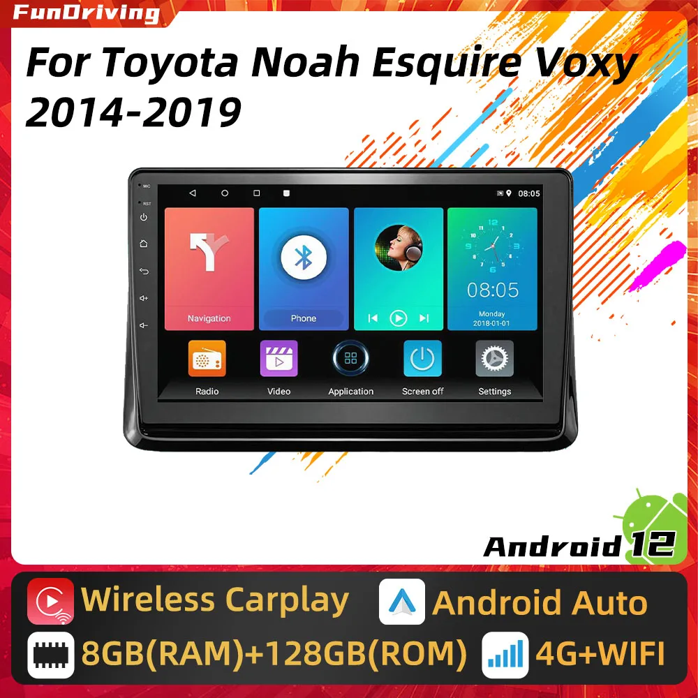 2 DIN Android Car Stereo Radio for Toyota Noah Esquire Voxy 2014-2019 10.1" WIFI Car Multimedia Player GPS Navigation Autoradio
2 DIN Android Car Stereo Radio for Toyota Noah Esquire Voxy 2014-2019 10.1" WIFI Car Multimedia Player GPS Navigation Autoradio