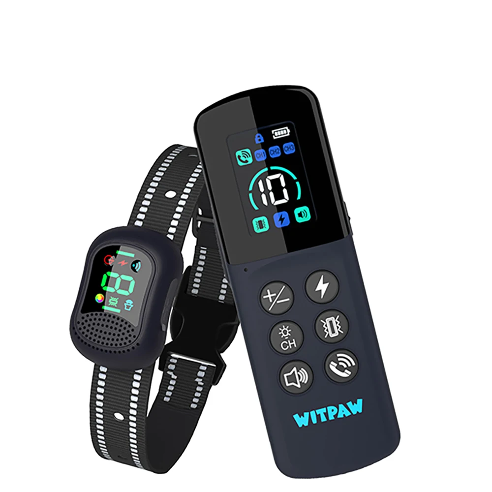 4900FT Long Range Dog Training Collar IP67 Waterproof Rechargeable E-Collar, 4 Adjustable Modes Remote Voice Call for All Dog
4900FT Long Range Dog Training Collar IP67 Waterproof Rechargeable E-Collar, 4 Adjustable Modes Remote Voice Call for All Dog